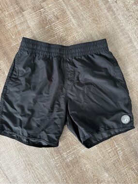 Black Men's Volcom Swim Shorts